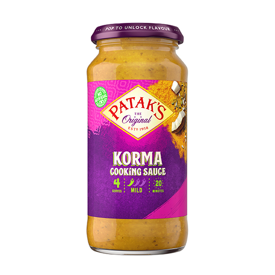 Σως Κάρυ Κόρμα με Κρέμα Καρύδας 450gr PATAK’S 